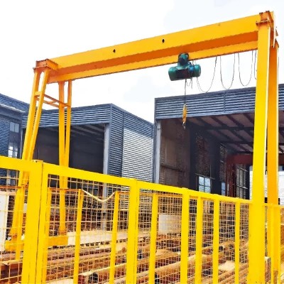 32t Outdoor Wind-Resistant Gantry Crane 9m Lift 13.5m Span for UK