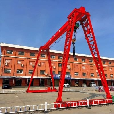 32t Outdoor Wind-Resistant Gantry Crane 12m Lift 16.5m Span for Germany
