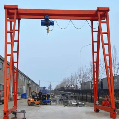 20t Outdoor Wind-Resistant Gantry Crane 6m Lift 28.5m Span for Poland