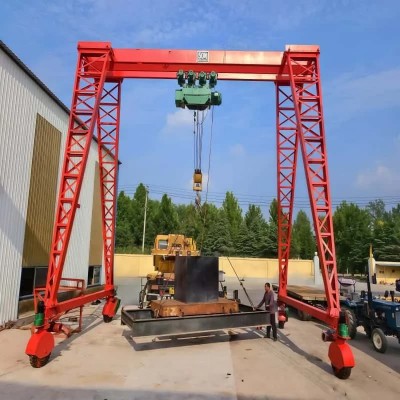 3t Outdoor Wind-Resistant Gantry Crane 12m Lift 10.5m Span for Egypt
