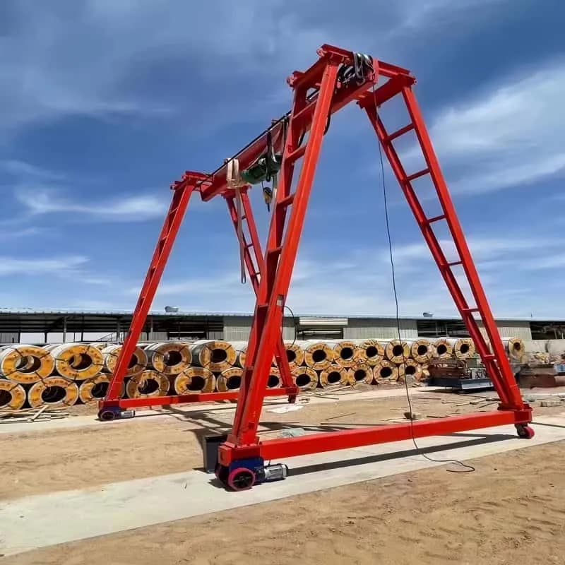 20t Outdoor Wind-Resistant Gantry Crane 9m Lift 7.5m Span for Turkey