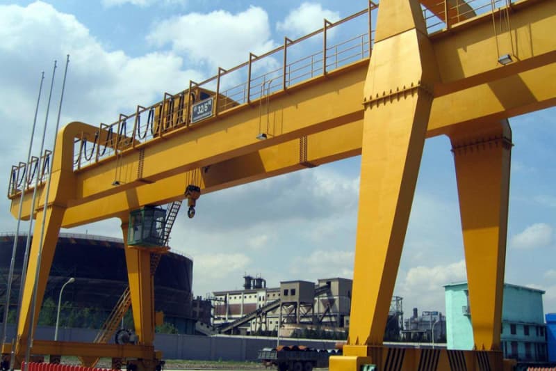 5t MG Double Girder Gantry Crane 6m Lift 18m Span for USA