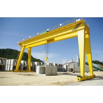5t MG Double Girder Gantry Crane 18m Lift 35m Span for Canada