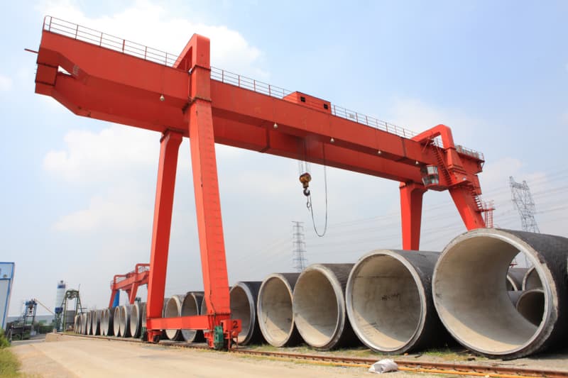 5t MG Double Girder Gantry Crane 18m Lift 35m Span for Canada