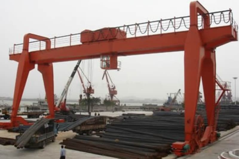 5t MG Double Girder Gantry Crane 18m Lift 35m Span for Canada