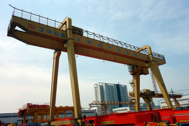 5t MG Double Girder Gantry Crane 6m Lift 18m Span for Australia