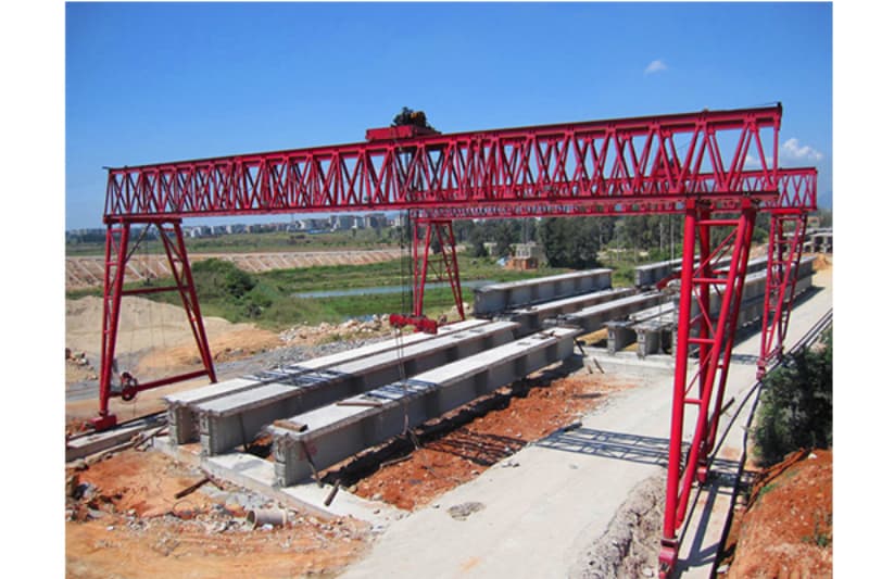 5t Truss Girder Double Girder Gantry Crane 15m Lift 30m Span Saudi