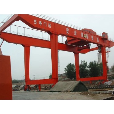 16t U-Shaped Double Girder Gantry Crane 10m Lift 18m Span Brazil