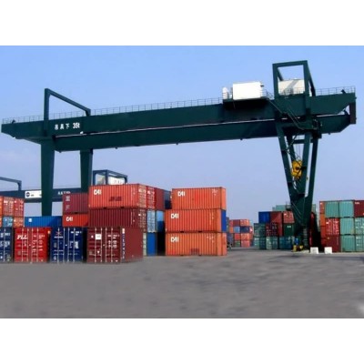 16t U-Shaped Double Girder Gantry Crane 10m Lift 22m Span Mexico
