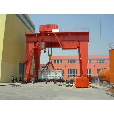 16t U-Shaped Double Girder Gantry Crane 10m Lift 18m Span Poland