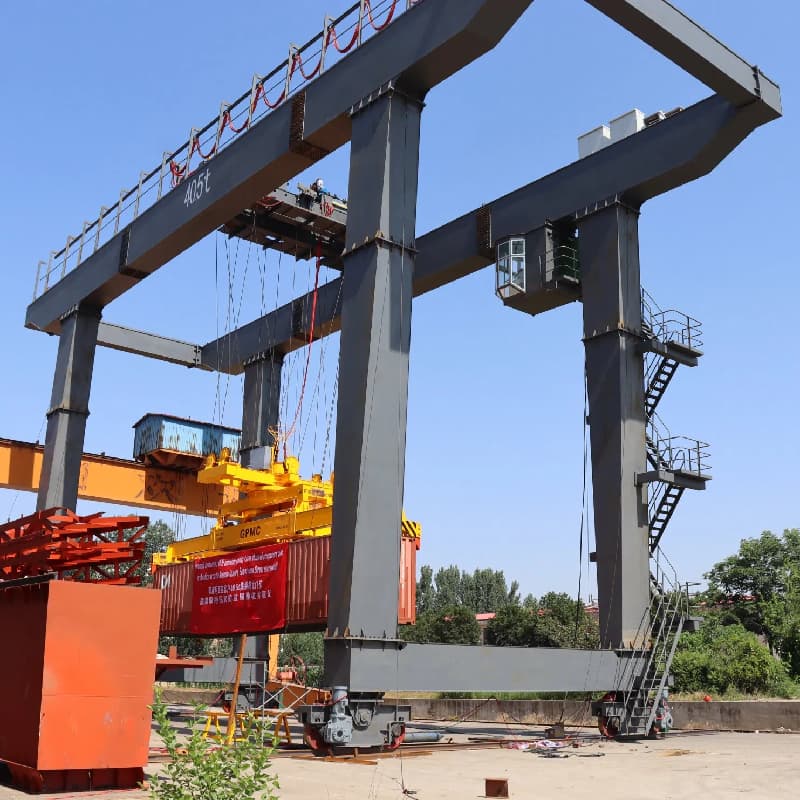 70t Rail-Mounted Container Gantry Crane 15.3m Lift 30m Span Vietnam