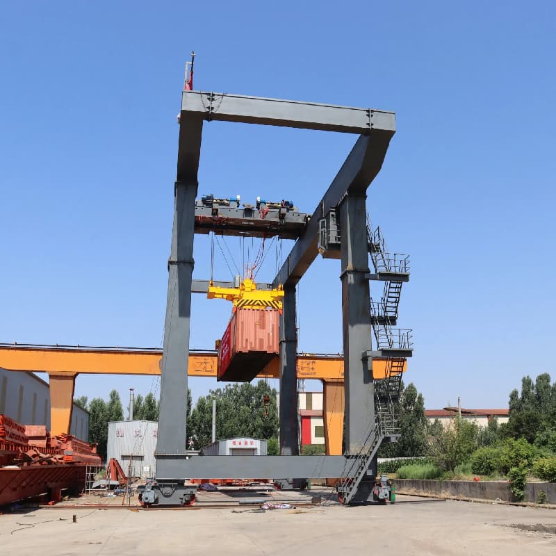 70t Rail-Mounted Container Gantry Crane 15.3m Lift 30m Span Vietnam