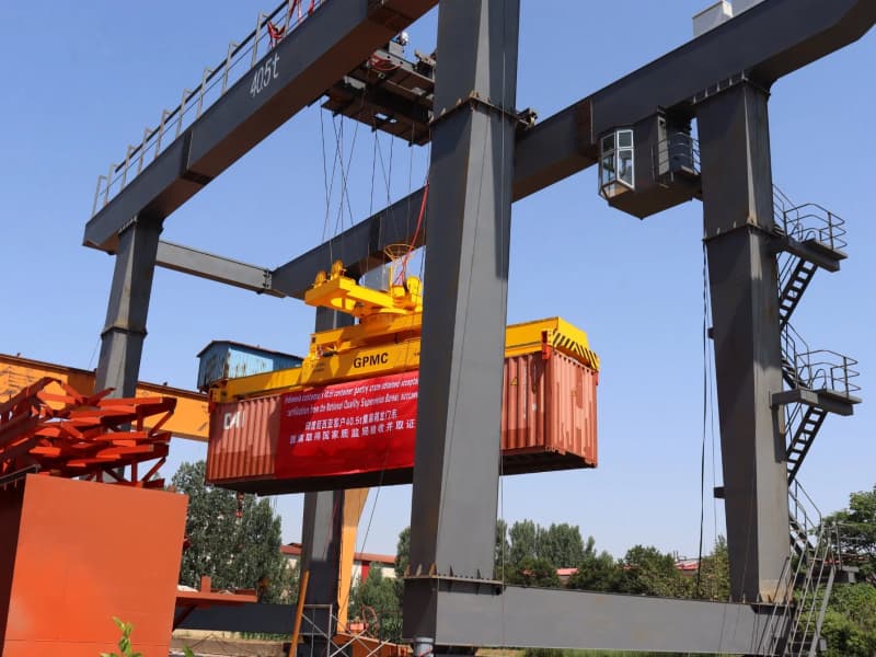 70t Rail-Mounted Container Gantry Crane 12.5m Lift 30m Span USA