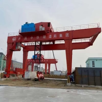70t Rail-Mounted Container Gantry Crane 18.3m Lift 30m Span Egypt