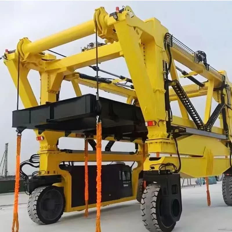 40t Straddle Carrier 12m Lift Container Handling UAE