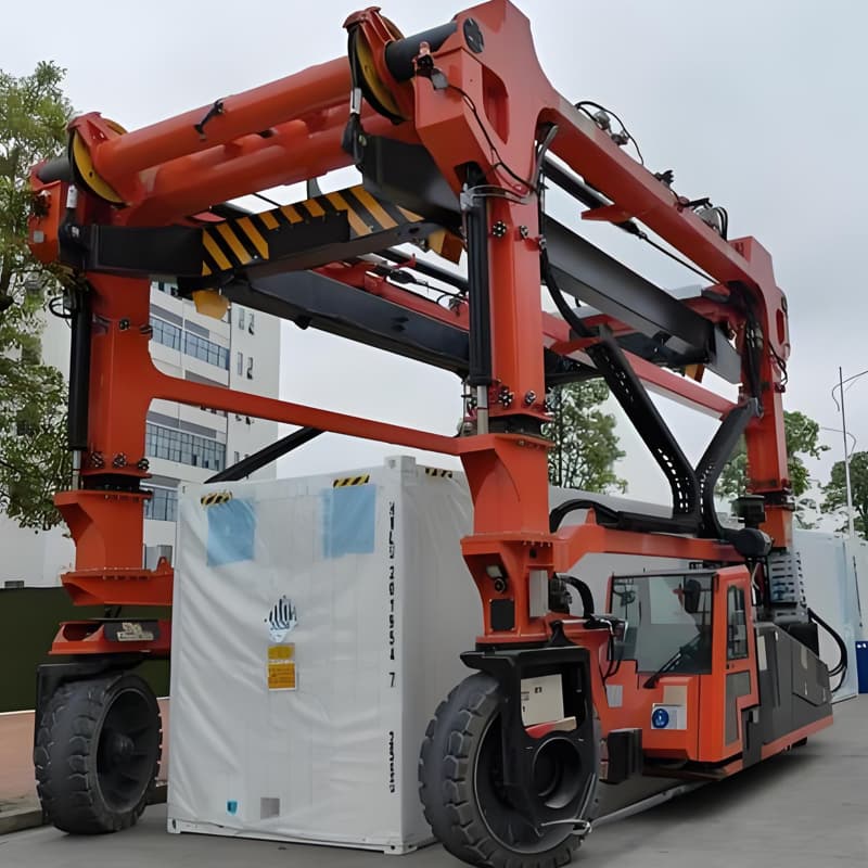 70t Straddle Carrier 13m Lift Container Handling Germany