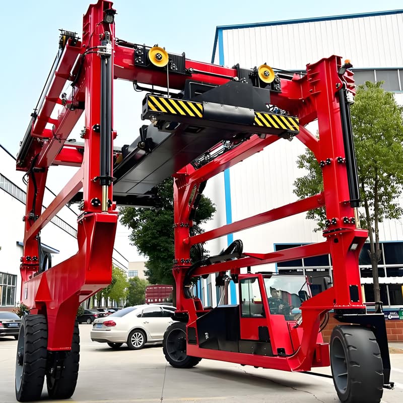60t Straddle Carrier 12m Lift Container Handling Turkey