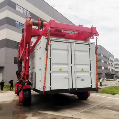 40t Straddle Carrier 12m Lift Container Handling UAE