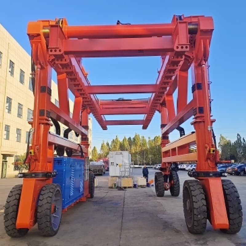 40t Straddle Carrier 12m Lift Container Handling UAE