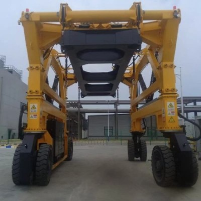 50t Straddle Carrier 15.5m Lift for Lagos Container Terminal Nigeria