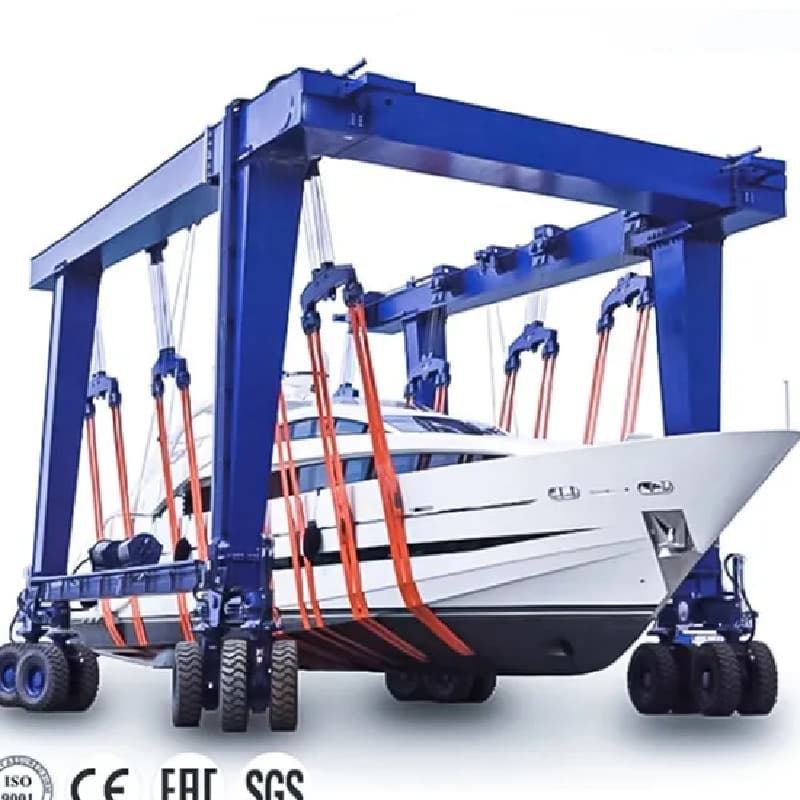 25t Marine Travel Lift 5.6m Span 5.8m Lift for Shipyard S.Africa