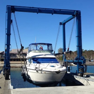 25t Marine Travel Lift 5.6m Span 5.8m Lift for Yacht Storage Nigeria