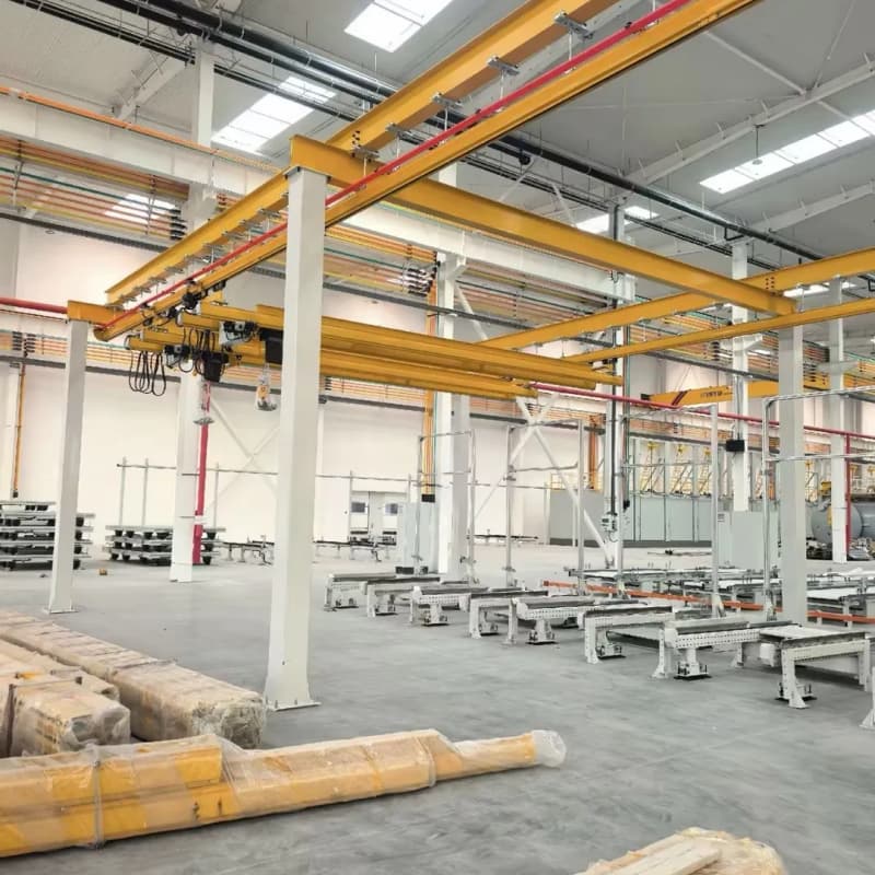 Dongqi KBK Flexible Crane 2000kg 9m Span for Palletizing Gabon