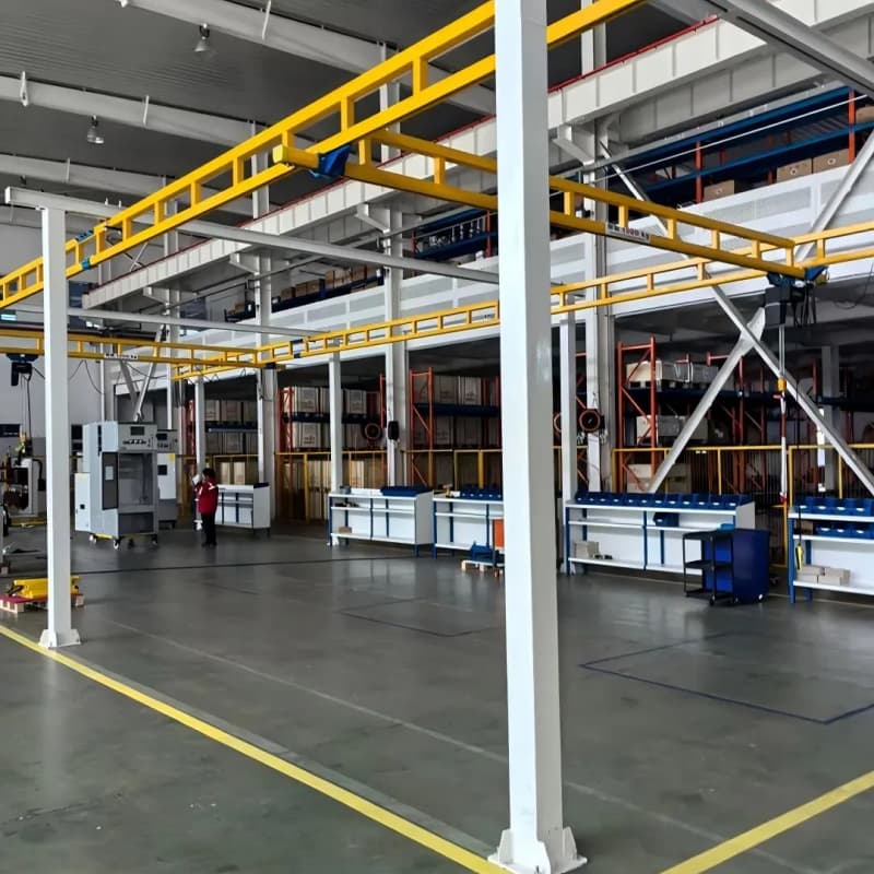 Dongqi KBK Flexible Crane 2000kg 9m Span for Assembly Republic of Congo