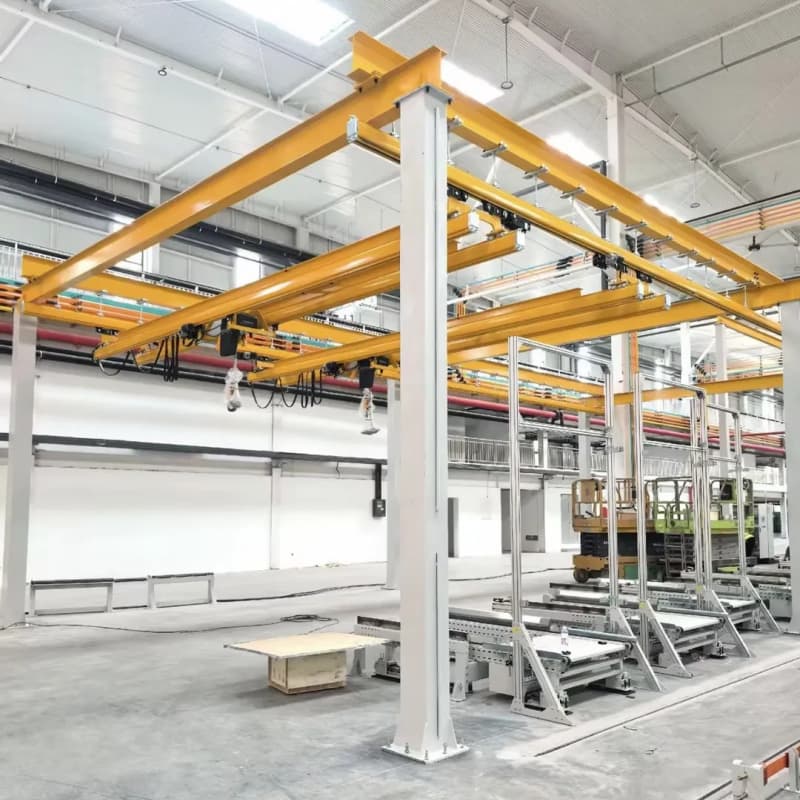 Dongqi KBK Flexible Crane 2000kg 9m Span for Machining DR Congo