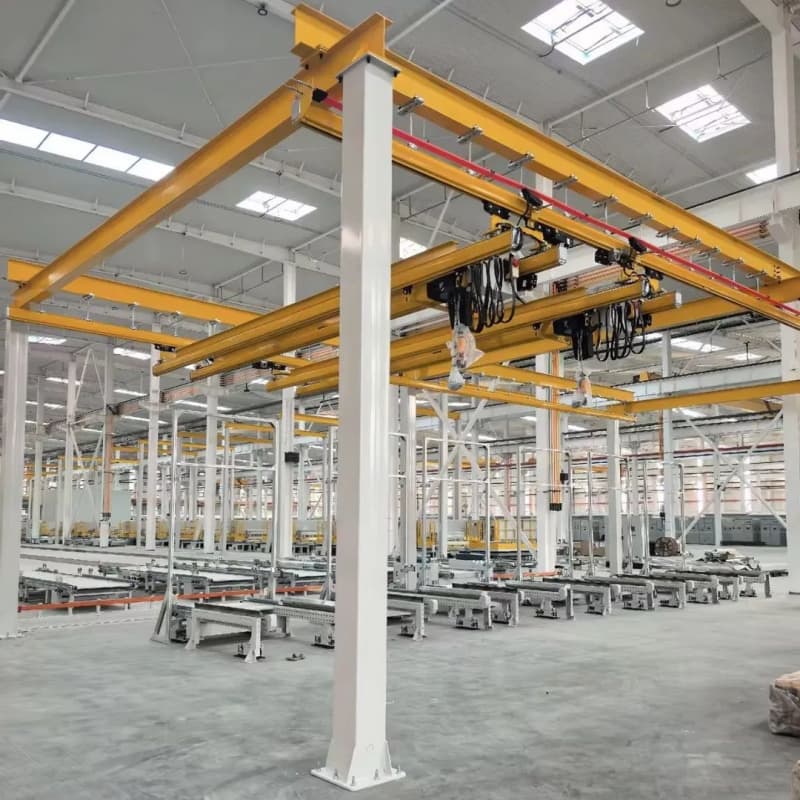 Dongqi KBK Flexible Crane 500kg 9m Span for Maintenance Cameroon
