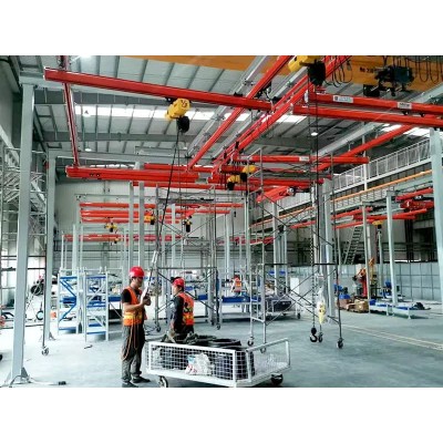 Dongqi KBK Flexible Crane 125kg 9m Span for Assembly Kuwait