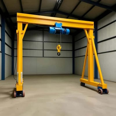 Dongqi 20t Electric Mobile Gantry Crane 8m Span 8m Lift Garage Honduras