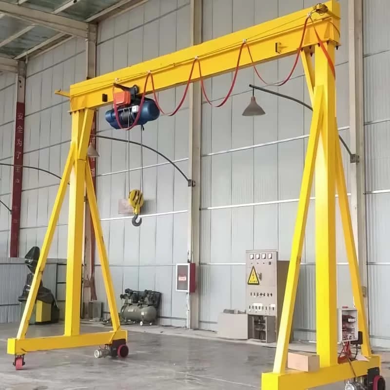 Dongqi 20t Electric Mobile Gantry Crane 8m Span 8m Lift Garage Honduras