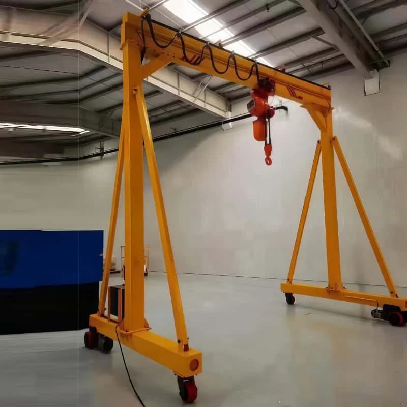 Dongqi 20t Electric Mobile Gantry Crane 8m Span 8m Lift Garage Honduras