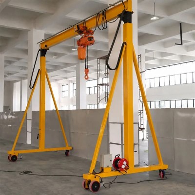 Dongqi 20t Adjustable Portable Gantry Crane 8m Span 8m Lift Garage Honduras