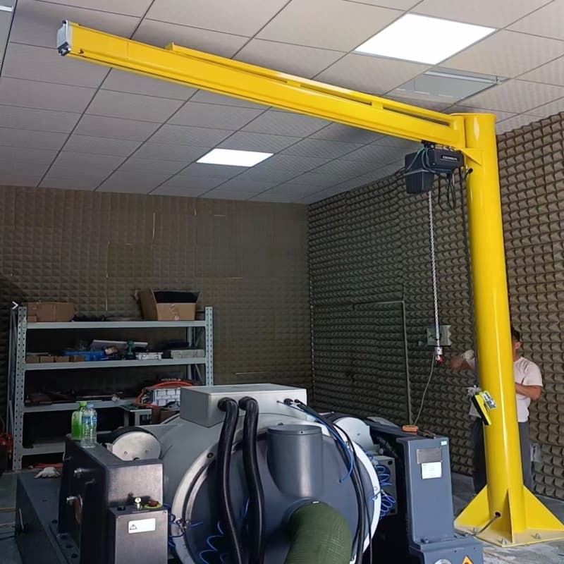 Dongqi 16t Freestanding Jib Crane 5m Span 4m Lift Marina Lesotho