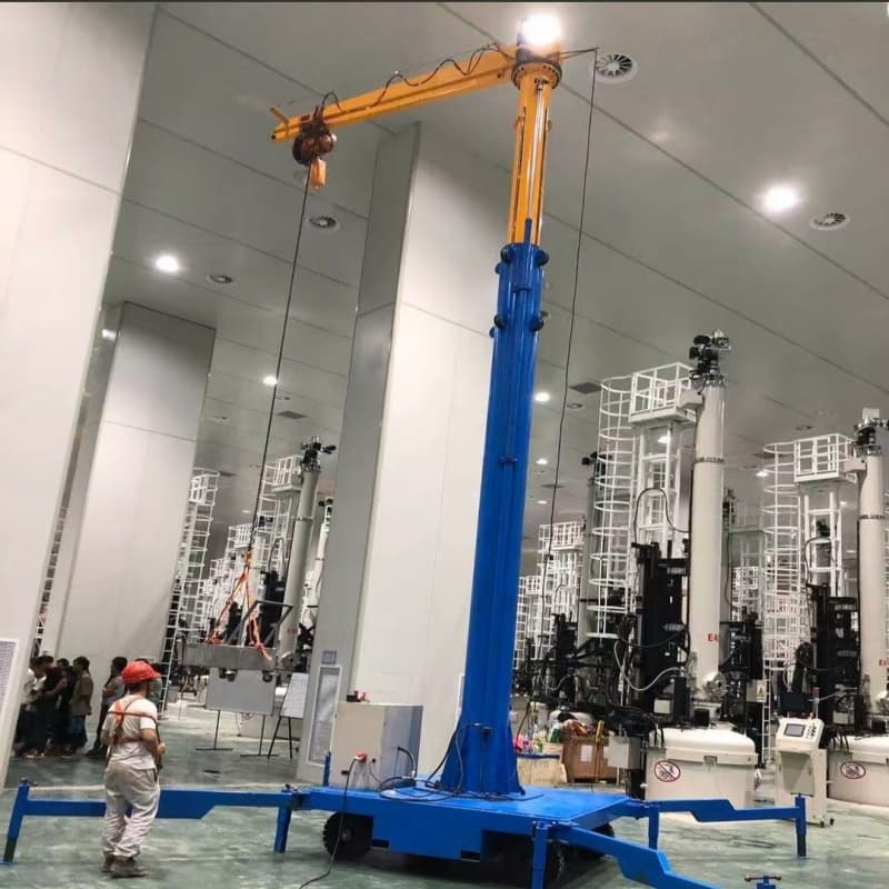 Dongqi 5t Freestanding Jib Crane 2m Span 3m Lift Warehouse Argentina