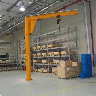 Dongqi 10t Freestanding Jib Crane 4.5m Span 3m Lift Outdoor Estonia