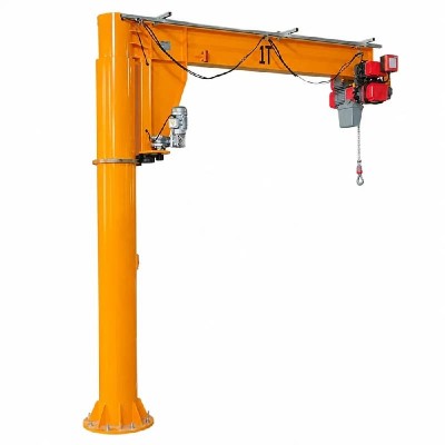 Dongqi 1t Freestanding Jib Crane 5.5m Span 6m Lift Machining Croatia