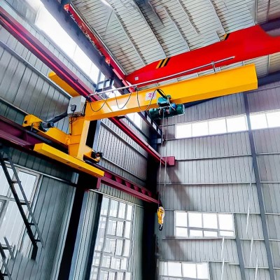 Dongqi 0.5t Wall-traveling Jib Crane 6m Span 7m Lift Maintenance Hungary
