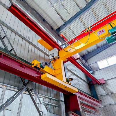 Dongqi 0.5t Wall-traveling Jib Crane 8m Span 9m Lift Logistics Ukraine