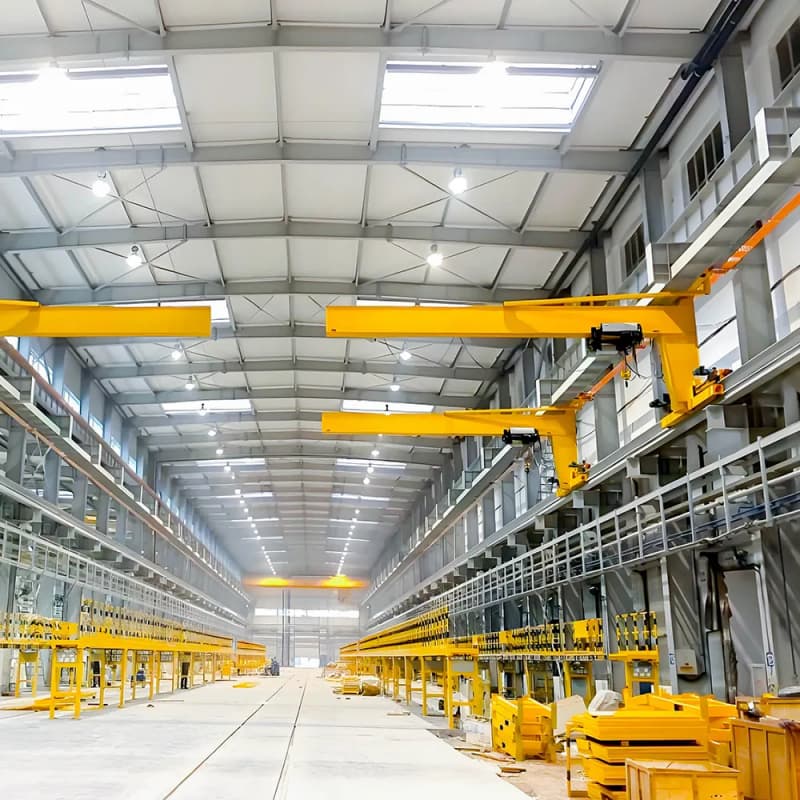 Dongqi 0.5t Wall-traveling Jib Crane 4m Span 6m Lift Machining Malta