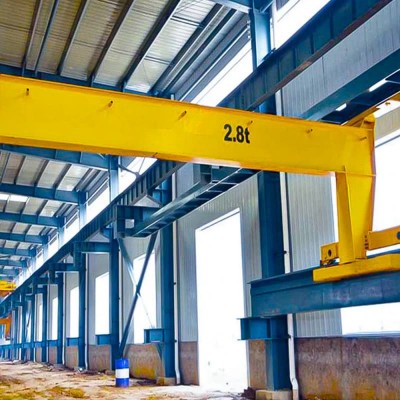 Dongqi 0.5t Wall-traveling Jib Crane 6m Span 8m Lift Production Croatia