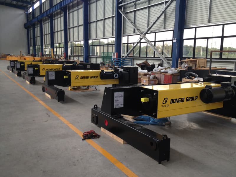 Dongqi 16t NR Low Headroom Electric Hoist 9m Lift for Warehouse Namibia