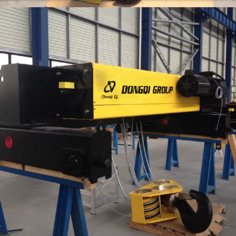Dongqi 80t NRT Electric Crab Hoist 18m Lift for Port Iran