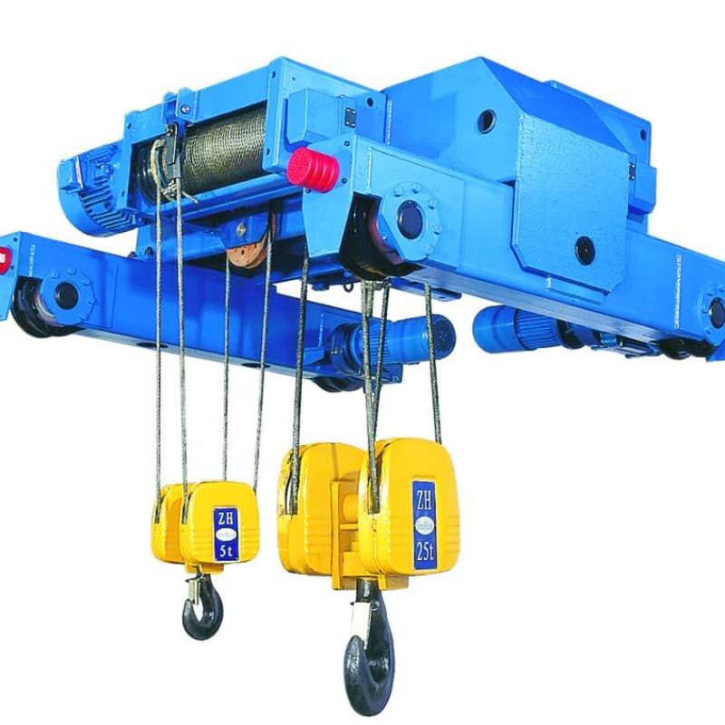 Dongqi 80t NRT Electric Crab Hoist 18m Lift for Port Iran