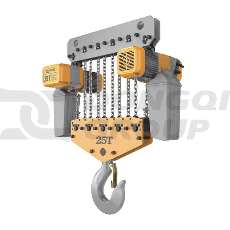 25 Ton European Fixed Electric Hoist 6m Lift High Load for Jordan Project