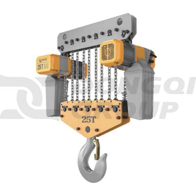 25 Ton European Fixed Electric Hoist 6m Lift High Load for Jordan Project