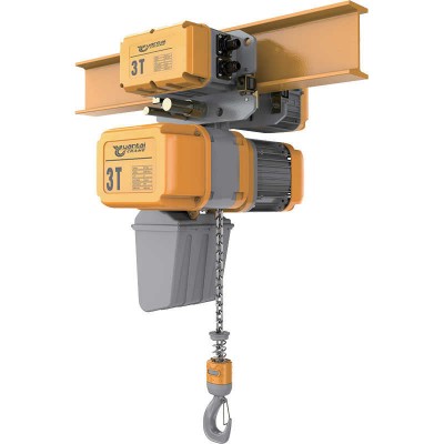 Dongqi 3t Traveling Electric Chain Hoist 18m Lift for Port Sierra Leone