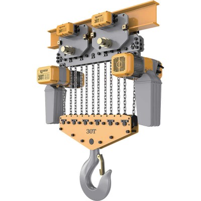 Dongqi 30t Traveling Electric Chain Hoist 6m Lift for Workshop Maldives